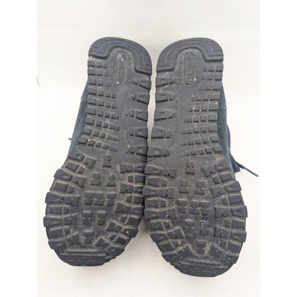 Reebok Athletic Safety Shoe Suede blue tone Women's Size 7.5 Mens 5.5 READ - Picture 3 of 16